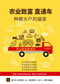 种粮大户 农业致富海报