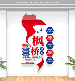 新时代枫桥经验文化墙