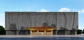 酒店外观设计案例效果图