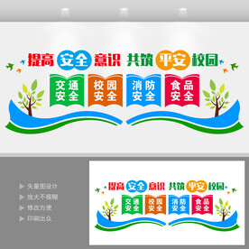 校园安全文化墙