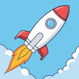 矢量发射的火箭