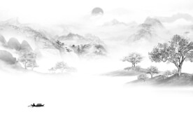 大气 灰色高端墙画 TIf分层