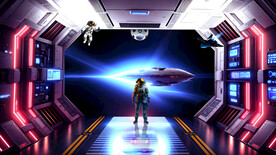 酒吧KTV星空背景