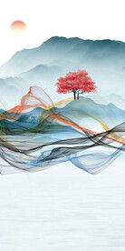 高档 中式玄关新画 TiF分层