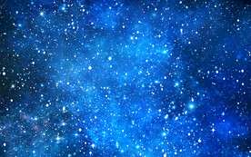 蓝色宇宙星空背景