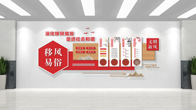 移风易俗文化墙
