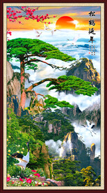  黄山迎客松 