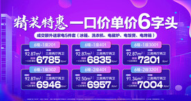 精装特惠一口价单价6字头海报