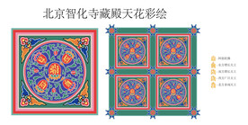 智化寺藏殿明代天花彩绘