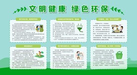 环保展板宣传栏