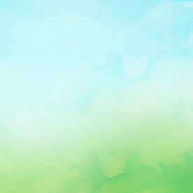 蓝绿渐变水彩背景