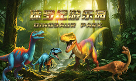 恐龙乐园背景墙