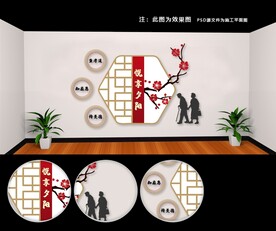 养老文化墙