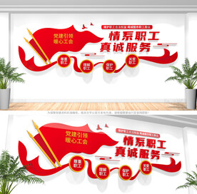 职工之家文化墙