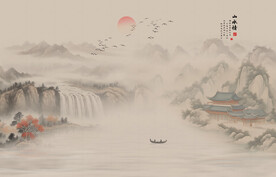 国画山水情