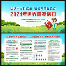 世界血友病日宣传栏