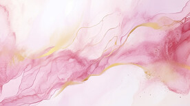 粉色渐变金色大理石背景