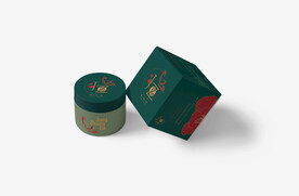 化妆品面霜包装设计样机