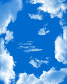 蓝天白云