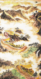万里长城风景画