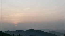 莫干山日出日落