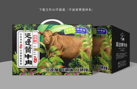 延边黄牛肉彩盒