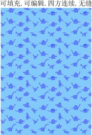 恐龙图案  卡通动物