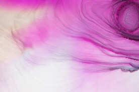 紫色水彩水墨装饰画背景