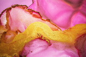 炫彩水彩水墨装饰画背景