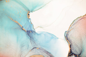 炫彩水彩水墨装饰画背景