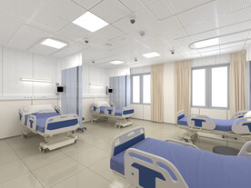 医院床铺效果图
