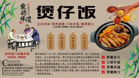 煲仔饭背景墙