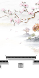 别墅 最新山水玄关 TiF分层