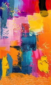 高端抽象油画