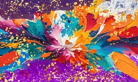 高端抽象油画
