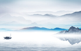 大气 高档意境山水 TIF分层