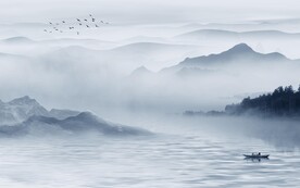 人气 高雅中式山水 TiF分层