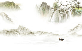 高雅 高清中式山水 TiF分层