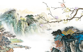 爆款 高端现代山水 TiF分层