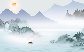 新款 极简高端山水 TiF分层