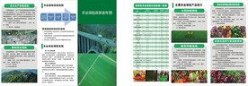 农业保险宣传折页