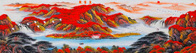 山水风景画