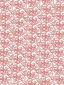 矢量中国风祥云纹浪花纹海水底纹