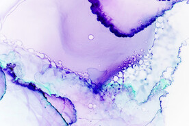 淡紫色水彩水墨装饰画背景