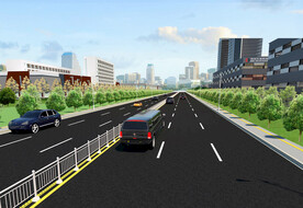 双向六车道 27m