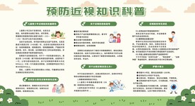保护视力宣传栏展板