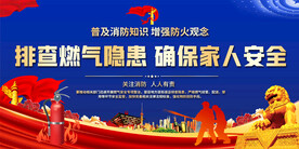 社区燃气安全展板
