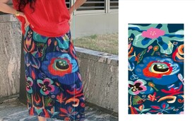 手绘花  线条 定位花