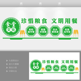 食堂文化墙