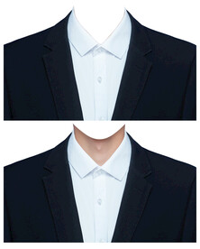 男证件照西装素材